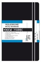 Couverture du livre « City notebook new york poche couv. rigide noir » de Moleskine aux éditions Moleskine