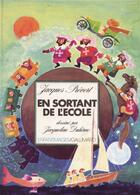 Couverture du livre « En sortant de l'ecole » de Jacques Prevert aux éditions Gallimard-jeunesse