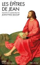 Couverture du livre « Les épîtres de Jean » de Jean-Yves Leloup aux éditions Albin Michel