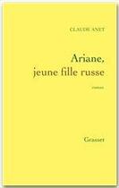 Couverture du livre « Ariane, jeune fille russe » de Claude Anet aux éditions Grasset Et Fasquelle