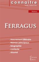 Couverture du livre « Ferragus, de Honoré de Balzac » de  aux éditions Editions Du Cenacle