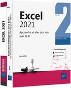 Couverture du livre « Excel 2021 : apprendre et aller plus loin avec la BI » de Boris Noro aux éditions Eni