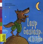 Couverture du livre « Loup gouloup et la lune » de Guido Van Genechten et Roland Nadaud aux éditions Bayard Jeunesse