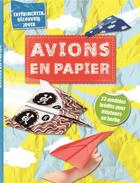 Couverture du livre « Avions en papier » de  aux éditions Ngv
