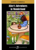 Couverture du livre « Alice's adventures in Wonderland » de Lewis Carroll aux éditions Maxtor