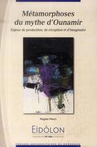 Couverture du livre « Eidôlon » de Najate Nerci aux éditions Pu De Bordeaux