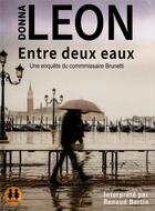 Couverture du livre « Entre deux eaux » de Donna Leon aux éditions Sixtrid