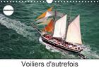 Couverture du livre « Voiliers d autrefois calendrier mural 2020 din a4 horizontal - photos aeriennes d anciens voi » de Frederic Bourri aux éditions Calvendo