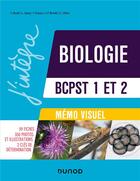 Couverture du livre « Mémo visuel de Biologie BCPST 1 et 2 - 3e éd. » de Valerie Boutin et Laurent Geray et Yann Krauss et Jean-François Bonello aux éditions Dunod