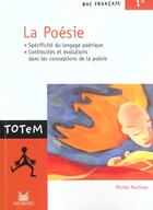 Couverture du livre « La poésie » de Michel Martinez aux éditions Magnard