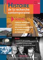 Couverture du livre « Histoire de la recherche contemporaine t.8/1 » de Michel Blay aux éditions Cnrs