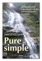 Couverture du livre « Pure et simple » de Upasika Kee Nanayon aux éditions Sully