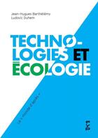 Couverture du livre « Technologies et écologie » de  aux éditions Fyp