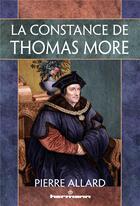 Couverture du livre « La constance de thomas more » de Pierre Allard aux éditions Hermann