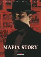 Couverture du livre « Mafia story Tome 3 ; murder Inc. Tome 1 » de David Chauvel et Erwan Le Saec et Lou aux éditions Delcourt