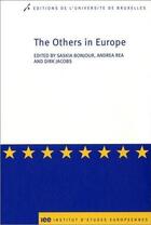 Couverture du livre « The others in europe legal and social categorization in context » de Pelletier/Canti aux éditions Universite De Bruxelles