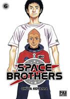 Couverture du livre « Space brothers Tome 6 » de Chuya Koyama aux éditions Pika