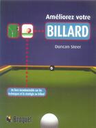 Couverture du livre « Ameliorer Votre Billard » de Duncan Steer aux éditions Broquet