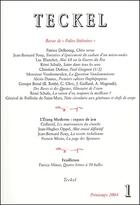 Couverture du livre « Revue teckel » de Pouy Jb aux éditions Contrebandiers