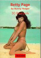 Couverture du livre « Pk-betty page » de Yeager/Bunny aux éditions Taschen