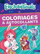 Couverture du livre « Enchantimals - coloriages et autocollants » de  aux éditions Hachette Jeunesse