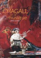 Couverture du livre « Chagall et la musique » de Ambre Gauthier aux éditions Gallimard