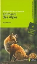 Couverture du livre « Animaux des Alpes » de Rudolf Hofer aux éditions Nathan