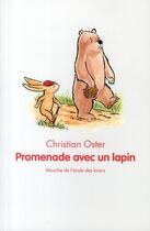Couverture du livre « Promenade avec un lapin » de Oster Christian / St aux éditions Ecole Des Loisirs