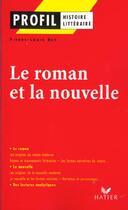 Couverture du livre « Le roman et la nouvelle » de Pierre-Louis Rey aux éditions Hatier