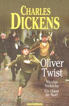 Couverture du livre « Oliver twist nicolas nickleby et un chant de noel » de Dickens/Nordon aux éditions Omnibus