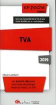 Couverture du livre « TVA (édition 2019) » de Marie Lambert aux éditions Gualino