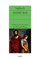 Couverture du livre « Oedipe roi » de Sophocle aux éditions Arlea