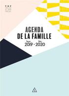 Couverture du livre « Tbf - agenda de la famille ; sept. 2019 / déc. 2020 » de  aux éditions Papier Cadeau