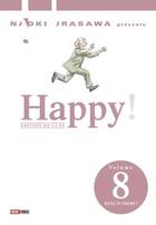 Couverture du livre « Happy ! édition de luxe Tome 8 : hang in there !! » de Naoki Urasawa aux éditions Panini