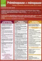 Couverture du livre « Préménopause et ménopause ; principes nutritionnels, traitements et mode de vie à adopter » de  aux éditions Santesis