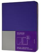 Couverture du livre « Étui slim ipad 3/4 violet + bloc notes violet » de Moleskine aux éditions Moleskine Papet