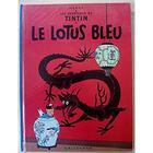 Couverture du livre « Les aventures de Tintin t.5 ; le lotus bleu » de Herge aux éditions Casterman