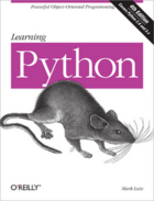 Couverture du livre « Learning Python » de Mark Lutz aux éditions O'reilly Media