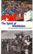 Couverture du livre « This Spirit of Wimbledon » de Couper Niall aux éditions Cherry Red Books Digital