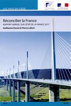 Couverture du livre « Rapport annuel sur l'état de la France en 2017 » de C.E.S.E. aux éditions Direction Des Journaux Officiels
