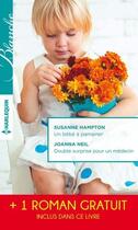 Couverture du livre « Un bébé à parrainer ; double surprise pour un médecin ; jusqu'au bout de la vérité » de Leah Martyn et Susanne Hampton et Joanna Neil aux éditions Harlequin