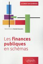 Couverture du livre « Les finances publiques en schémas » de Marie-Christine Steckel-Assouere aux éditions Ellipses