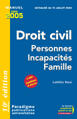 Couverture du livre « Droit Civil ; Personnes, Incapacites, Famille » de Laetitia Stasi aux éditions Paradigme Cpu