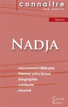Couverture du livre « Nadja, d'André Breton » de  aux éditions Editions Du Cenacle