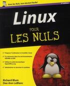 Couverture du livre « Linux pour les nuls (9e édition) » de Richard Blum aux éditions First Interactive