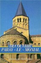 Couverture du livre « Decouvrir paray-le-monial » de  aux éditions Emmanuel