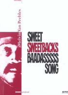 Couverture du livre « Sweet sweetback's baadasssss song » de Melvin Van Peebles aux éditions Rouge Profond