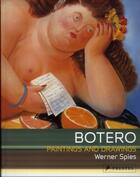 Couverture du livre « Botero ; paintings and drawings » de Werner Spies aux éditions Prestel