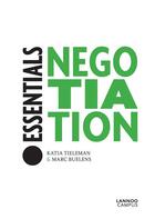 Couverture du livre « Essentials - negotiation » de Tieleman Katia aux éditions Lannoo