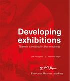 Couverture du livre « Developing exhibitions » de  aux éditions Acc Art Books